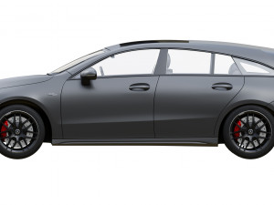mercedes-benz amg cla 35 shooting brake 3D-Modell