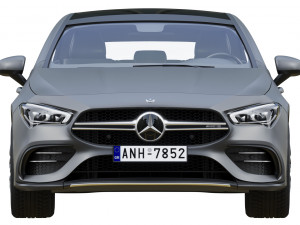mercedes-benz amg cla 35 shooting brake 3D-Modell