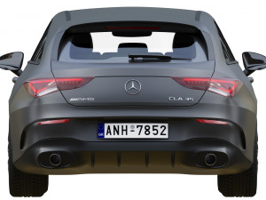 mercedes-benz amg cla 35 shooting brake 3D-Modell