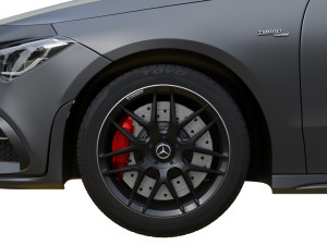 mercedes-benz amg cla 35 shooting brake 3D-Modell