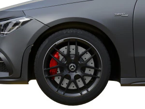 mercedes-benz amg cla 35 shooting brake 3D Model