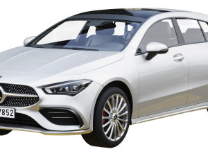 mercedes-benz cla shooting brake 3D Model
