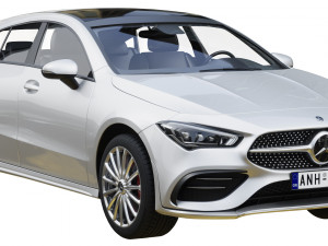 mercedes-benz cla shooting brake 3D मॉडल