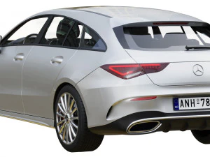 mercedes-benz cla shooting brake 3D Model