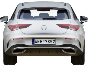 mercedes-benz cla shooting brake 3D मॉडल
