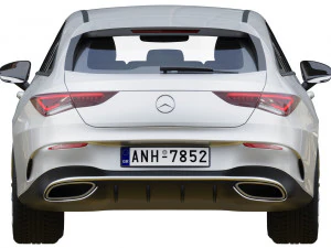 mercedes-benz cla shooting brake 3D Model