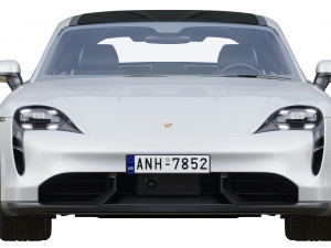 porsche taycan turbo s 3D Model