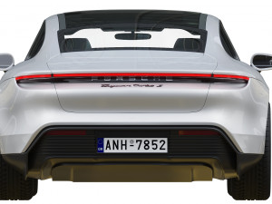 porsche taycan turbo s 3D Model
