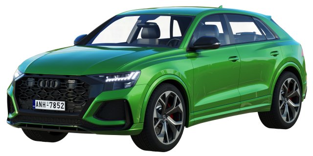audi rs q8 Modèle 3D .c4d .max .obj .3ds .fbx .stl .blend 