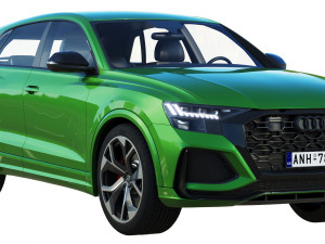 audi rs q8 Modèle 3D
