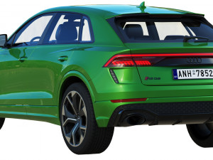 audi rs q8 Modèle 3D
