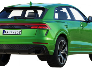 audi rs q8 Modèle 3D