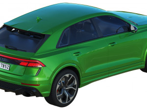 audi rs q8 Modèle 3D