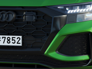 audi rs q8 Modèle 3D