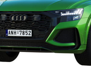 audi rs q8 Modèle 3D