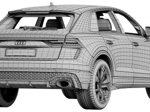 audi rs q8 Modèle 3D