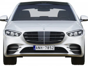 mercedes-benz classe s amg 2021 Modelo 3D