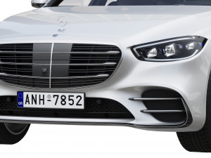 mercedes-benz s-class amg 2021 3D 模型