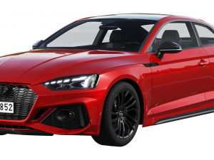 audi rs5 coupe 2020 3D Model