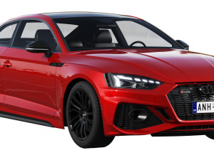 audi rs5 coupe 2020 3D Model