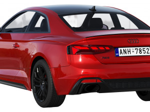 audi rs5 coupe 2020 3D Model