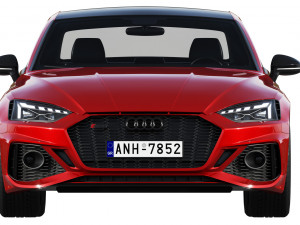 audi rs5 coupe 2020 3D Model