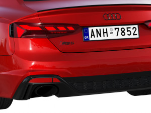 audi rs5 coupe 2020 3D Model