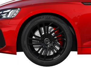 audi rs5 coupe 2020 3D Model