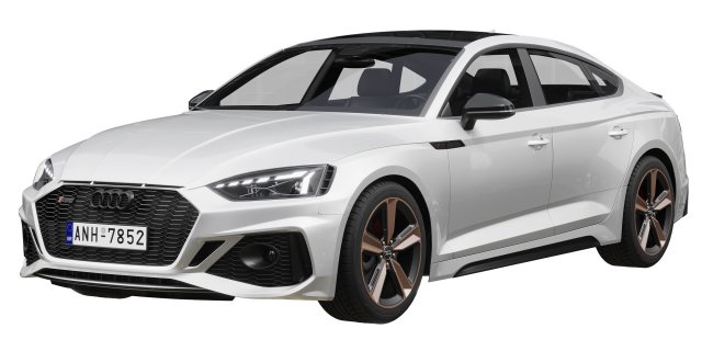 audi rs5 sportback 2020 3D 모델 .c4d .max .obj .3ds .fbx .stl .blend 