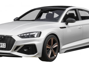 audi rs5 sportback 2020 3D Model