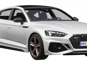 audi rs5 sportback 2020 3D 모델