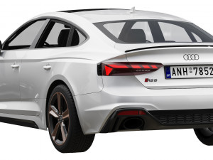 audi rs5 sportback 2020 3D 모델