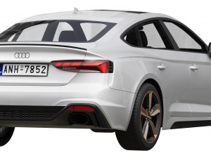 audi rs5 sportback 2020 3D 모델
