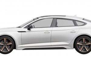audi rs5 sportback 2020 3D 모델