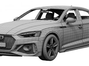 audi rs5 sportback 2020 3D 모델