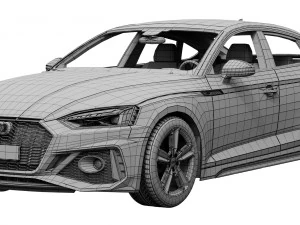 audi rs5 sportback 2020 3D Model