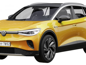 volkswagen id4 3Dモデル