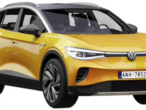 volkswagen id4 Modèle 3D