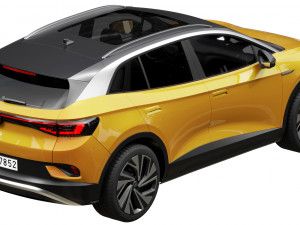 volkswagen id4 Modèle 3D
