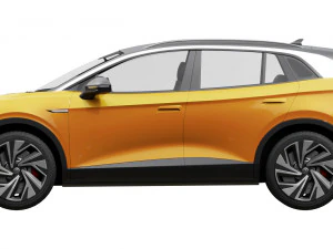 volkswagen id4 3D Model