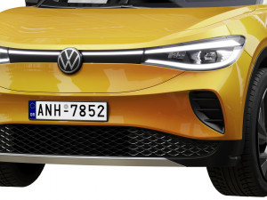 volkswagen id4 Modèle 3D