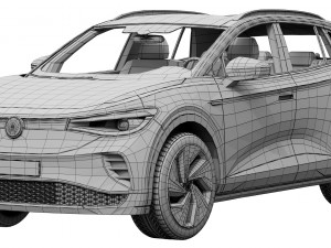 volkswagen id4 Modèle 3D