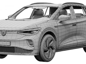 volkswagen id4 3D Model