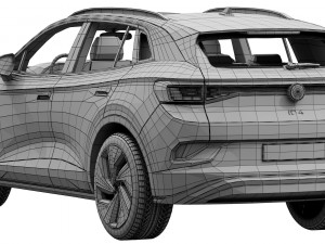 volkswagen id4 Modèle 3D