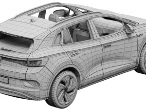volkswagen id4 Modèle 3D