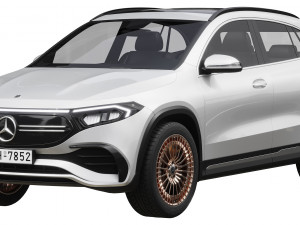 mercedes-benz eqa 2022 Modelo 3D
