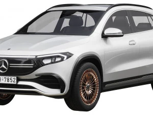 メルセデスベンツeqa 2022 3Dモデル