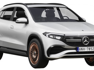 mercedes-benz eqa 2022 3D Model