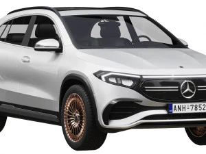 mercedes-benz eqa 2022 3D Model