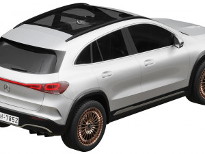 mercedes-benz eqa 2022 3D Model